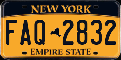 NY license plate FAQ2832