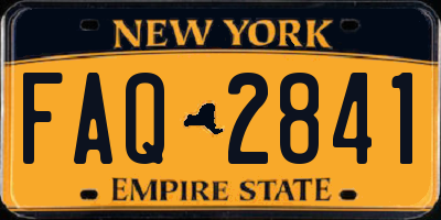 NY license plate FAQ2841
