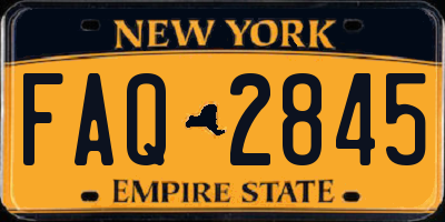 NY license plate FAQ2845