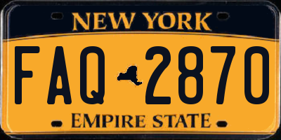 NY license plate FAQ2870