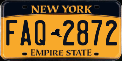 NY license plate FAQ2872