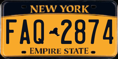 NY license plate FAQ2874