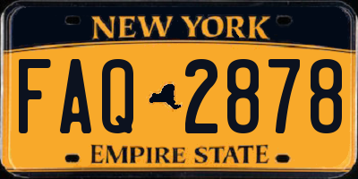 NY license plate FAQ2878