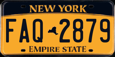 NY license plate FAQ2879