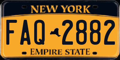 NY license plate FAQ2882