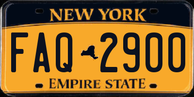 NY license plate FAQ2900