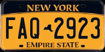 NY license plate FAQ2923