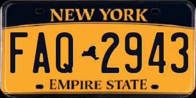 NY license plate FAQ2943