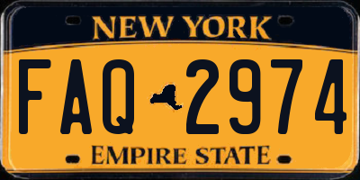 NY license plate FAQ2974