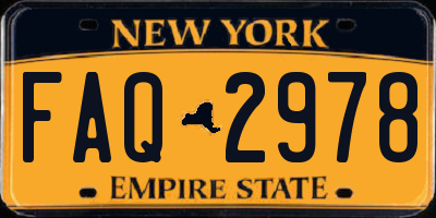 NY license plate FAQ2978