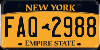 NY license plate FAQ2988