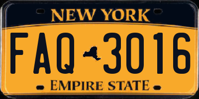 NY license plate FAQ3016