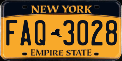 NY license plate FAQ3028