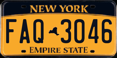 NY license plate FAQ3046