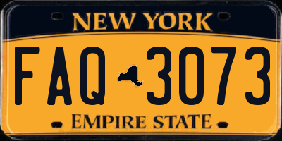 NY license plate FAQ3073