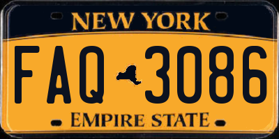 NY license plate FAQ3086