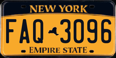 NY license plate FAQ3096