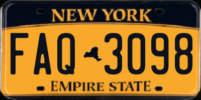 NY license plate FAQ3098