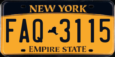 NY license plate FAQ3115