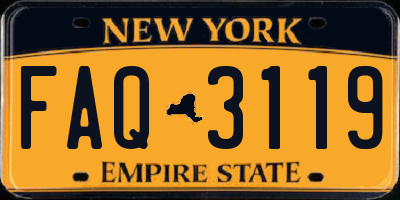 NY license plate FAQ3119