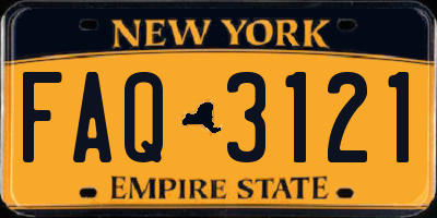 NY license plate FAQ3121