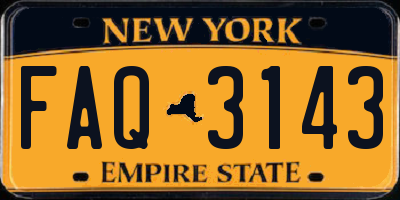NY license plate FAQ3143