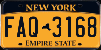 NY license plate FAQ3168