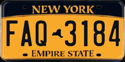 NY license plate FAQ3184