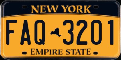 NY license plate FAQ3201
