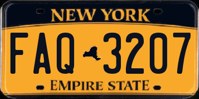 NY license plate FAQ3207