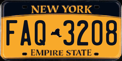 NY license plate FAQ3208