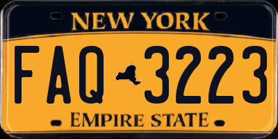 NY license plate FAQ3223