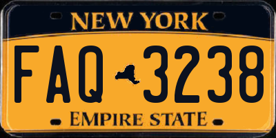 NY license plate FAQ3238