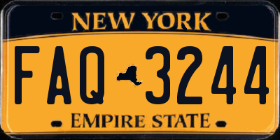 NY license plate FAQ3244