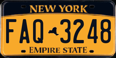 NY license plate FAQ3248