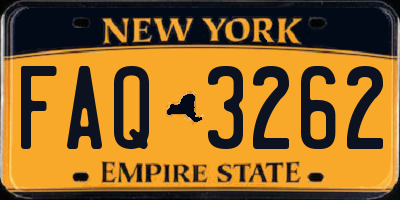NY license plate FAQ3262