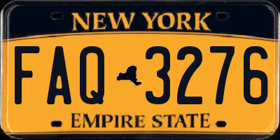 NY license plate FAQ3276
