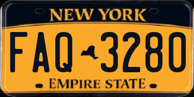 NY license plate FAQ3280