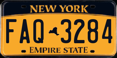 NY license plate FAQ3284
