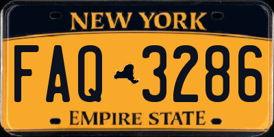 NY license plate FAQ3286