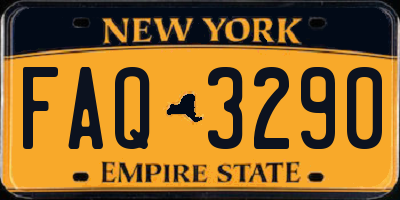 NY license plate FAQ3290