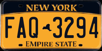NY license plate FAQ3294