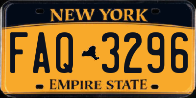 NY license plate FAQ3296