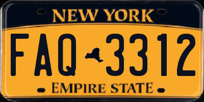 NY license plate FAQ3312