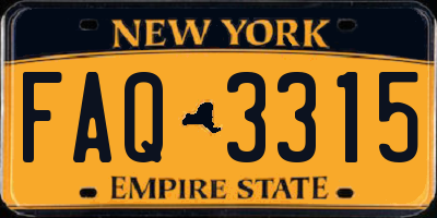 NY license plate FAQ3315