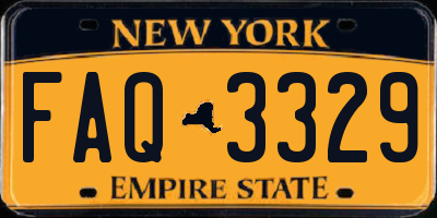 NY license plate FAQ3329