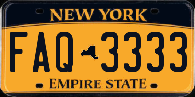 NY license plate FAQ3333