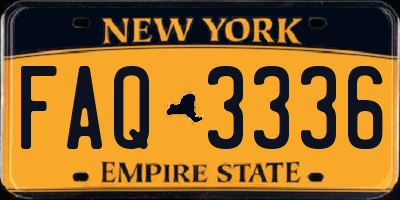 NY license plate FAQ3336