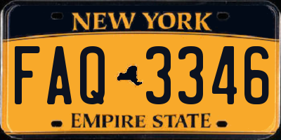 NY license plate FAQ3346