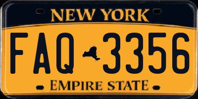 NY license plate FAQ3356
